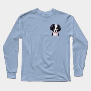 Small Version - Border Collie Elegance Long Sleeve T-Shirt